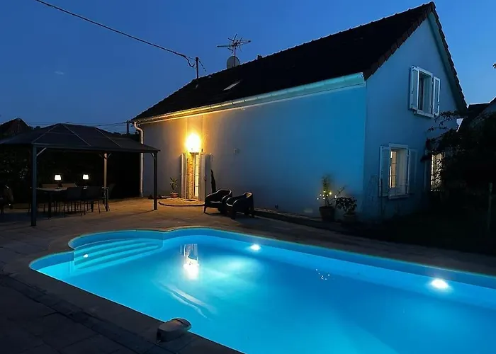 Villa Maison Avec Piscine Privee Au Calme Schlierbach